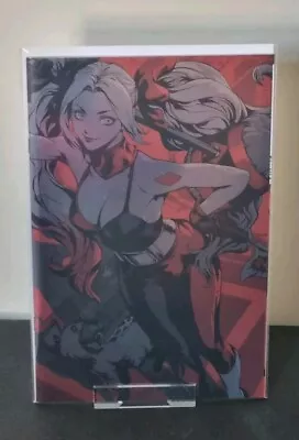 Buy Harley Quinn: Black + White + Redder #1 Artgerm Foil Variant • 14.99£