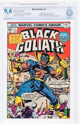 Buy Black Goliath #1 CBCS 9.6 (1976, Marvel) Rich Buckler Cover, Origin & 2nd 🔥 Cgc • 77.02£