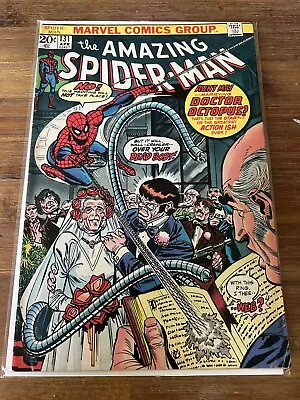 Buy Vintage The Amazing Spider-Man #131 Marvel Comic Bronze Age 1974 • 19.42£