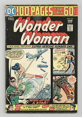 Buy Wonder Woman #214 VG- 3.5 1974 • 20.19£