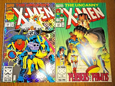 Buy Uncanny X-men #299,300 Run Of 2 Romita Lot Holo Foil Key 1st Acolytes Marvel Set • 18.19£