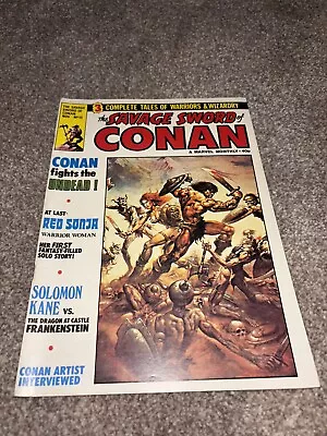 Buy Savage Sword Of Conan, #13, 1978, Red Sonja, Marvel UK • 1.99£