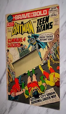 Buy Brave And The Bold #102 FN+ 6.5 1972 DC Batman & Teen Titans COMBINED SHIPPING • 11.67£