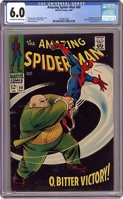 Buy Amazing Spider-Man #60 CGC 6.0 1968 4146831002 • 205.80£