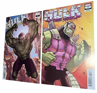 Buy Hulk #7, 7-717 (9.8) 2 Variants/bruce Banner/marvel Comics • 9.31£