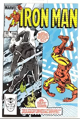Buy Iron Man #194 #1 Near Mint/Mint (9.8)  1985 Marvel Comic: First Scourge App. KEY • 62.20£