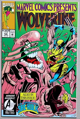 Buy Marvel Comics Presents #126 - Wolverine - Ghost Rider - She-Hulk - Typhoid Mary • 4.95£