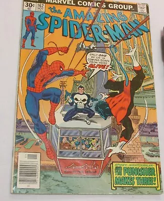 Buy The Amazing Spider-Man/ Punisher  #162 - 1st Ap, Jigsaw , Nightcrawler! VG Cond • 34.23£