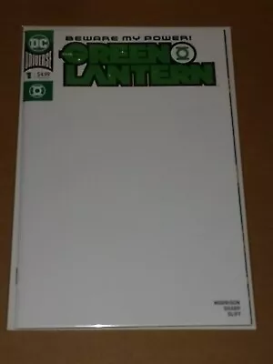 Buy Green Lantern #1 Blank Variant Nm+ (9.6 Or Better) January 2019 Dc Universe • 7.95£