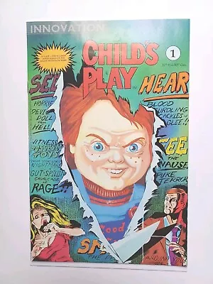 Buy Child's Play The Series #1 May 1991 Innovation Comics NM CONDITION Combine Ship • 34.95£