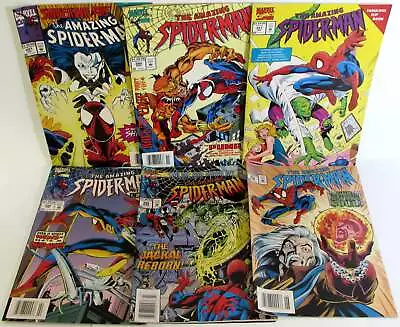 Buy The Amazing Spider-Man Lot Of 6 #391, 395, 397, 398, 399, 402 Marvel 1994 Comics • 14.38£