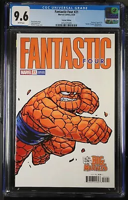 Buy Fantastic Four #21 (Big Marvels Variant) [CGC Graded 9.6] • 31.06£