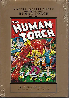 Buy Marvel Masterworks Golden Age Human Torch HC (2005-2010) #3 OOP SEALED NM • 23.30£