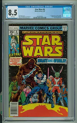 Buy Star Wars 8 CGC 8.5 Marvel 1978 • 46.59£
