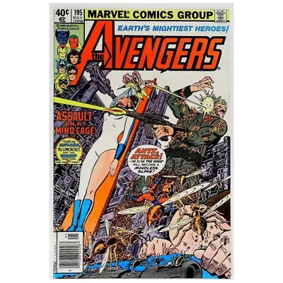 Buy Avengers #195 Newsstand  - 1963 Series Marvel Comics VF+ [q/ • 51.90£
