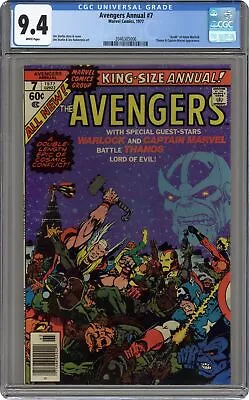 Buy Avengers Annual #7 CGC 9.4 1977 2046385006 1st App. Space Gem • 128.14£