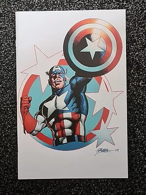 Buy Captain America #1 George Perez 1:100 Virgin Variant • 29.95£