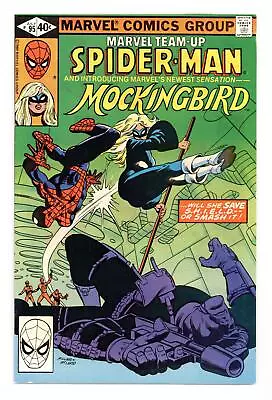 Buy Marvel Team-Up #95D Direct Variant FN- 5.5 1980 1st App. Mockingbird • 21.75£