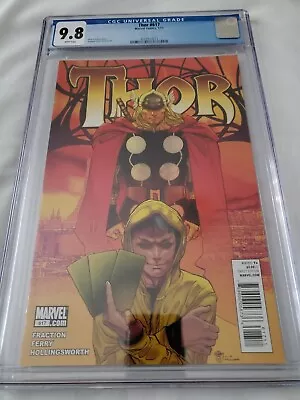 Buy Thor #617 Cgc 9.8 White 2011 1st Kid Loki Young Avengers Disney Mcu • 123.48£