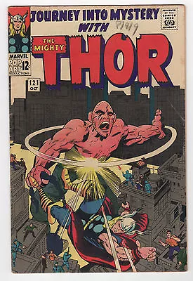 Buy Journey Into Mystery  #121  Mighty Thor  1965  Jack Kirby  Absorbing Man  • 34.95£