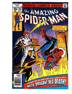 Buy Amazing Spider-Man 1963 184 FIRST White Dragon Nice Copy! VF+ Combine Shipping • 31.06£