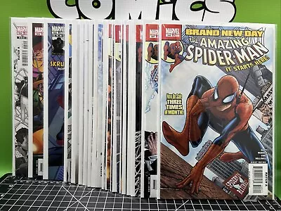 Buy Amazing Spider-Man #546-564 Brand New Day Complete Full Run Marvel Comics 2008 • 38.82£