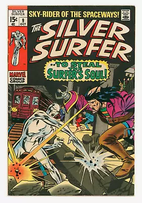 Buy Silver Surfer #9 VFN- 7.5 Second Flying Dutchman And 4th Ever Mephisto • 69£