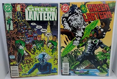 Buy Vintage LOT Of 2 Green Lantern Comics #7, 82 (DC Comic, 1992) 1st Print Mint! 🔥 • 12.44£