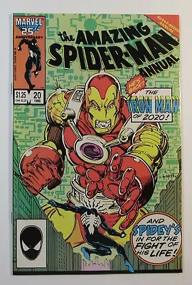 Buy Amazing Spider-man Annual # 20 Vf+ 8.5 Marvel 1986 Iron Man 2020 Appearance • 8.13£