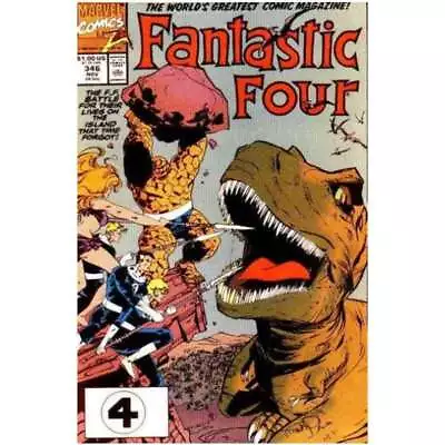 Buy Fantastic Four #346  - 1961 Series Marvel Comics VF+ Full Description Below [o; • 4.68£