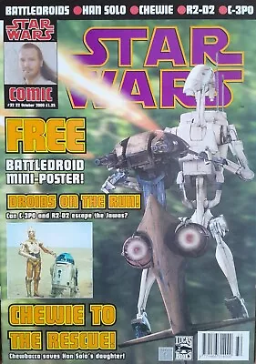 Buy STAR WARS COMIC #32 22th October 2000 Lucas Books & Original Center Poster VG+ • 8.99£