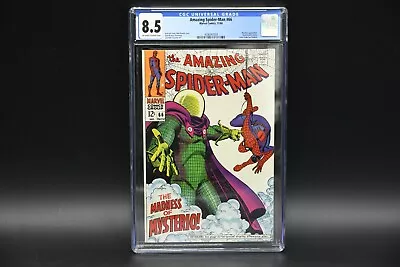 Buy Amazing Spider-Man #66 1968 CGC 8.5 Iconic John Romita Mysterio Cover • 244.63£