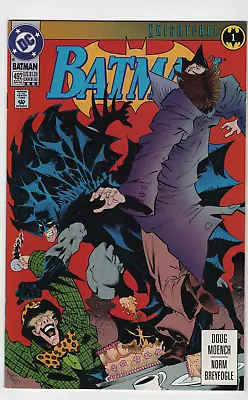 Buy BATMAN #492 3RD PRINT VARIANT 1993 DC Comics KNIGHTFALL Bane Breaking Of The Bat • 15.52£