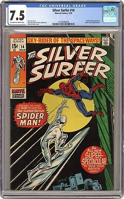 Buy Silver Surfer #14 CGC 7.5 1970 1618506004 • 260.16£