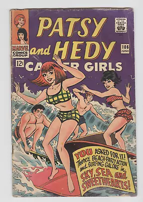 Buy Patsy And Hedy #106 June 1966 G/VG Career Girls • 7.76£