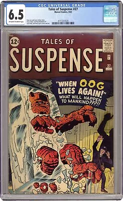 Buy Tales Of Suspense #27 CGC 6.5 1962 4117237020 • 327.38£