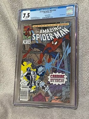 Buy Amazing Spider Man #359 CGC Graded 7.5 2/92 1992 Marvel Comics Newsstand • 27.14£