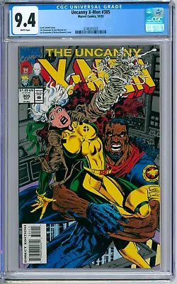 Buy Uncanny X-Men 305 CGC Graded 9.4 NM Marvel Comics 1993 • 31.03£