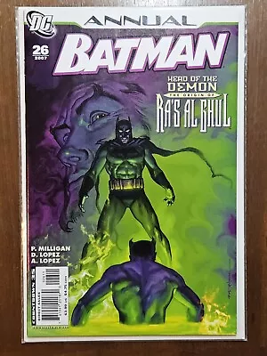 Buy BATMAN - Volume 1 ANNUAL #26 VF/NM ~ DC COMICS 2007 ~ Combine Shipping  • 2.94£