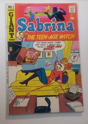Buy Rare 1971 Sabrina The Teen-age-witch # 1 Salem The Cat  • 97.08£