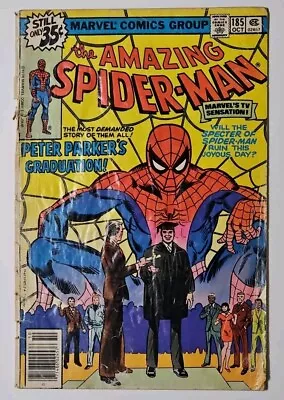 Buy Amazing Spider-Man #185 Peter Parker's...Graduation  • 2.33£