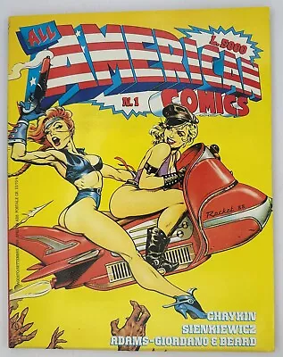 Buy All American Comics 1 (Planet Comics 1) Comic Art 1989 Dave Stevens (Italian) • 73.78£