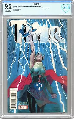 Buy Thor #3B Harren 1:25 Variant CBCS 9.2 2015 23-0B9E274-007 • 69.89£