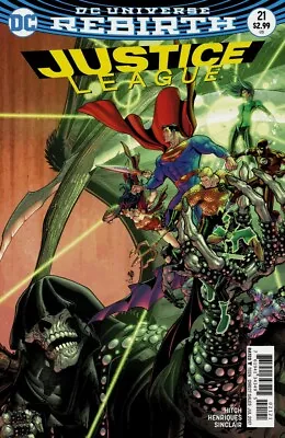 Buy Justice League #21 (NM)`17 Hitch (Cover B) • 2.95£