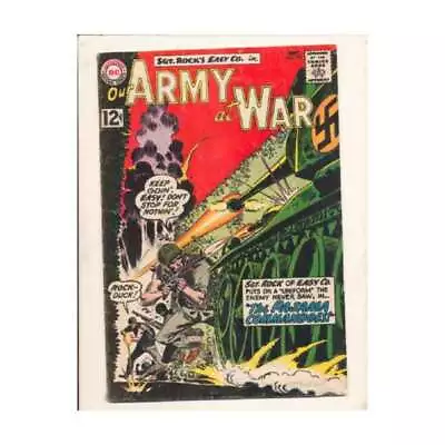 Buy Our Army At War #122  - 1952 Series DC Comics VG Minus [r' • 26.31£