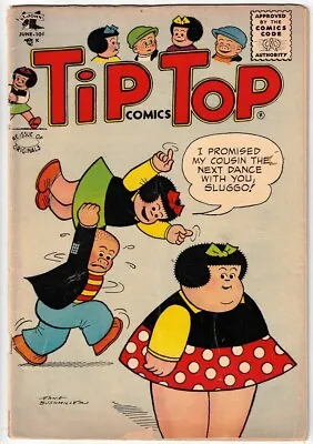 Buy TIP TOP COMICS # 199 (ST. JOHN) (1956) Early PEANUTS !  CHARLIE BROWN - SNOOPY • 18.60£