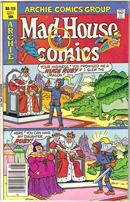 Buy Mad House Comics Comic Book #125 Archie 1981 NICE COP E • 6.21£