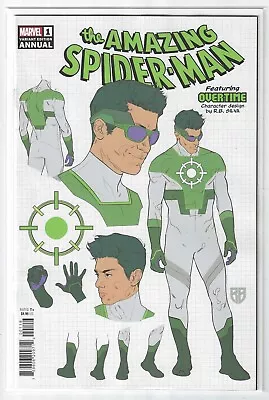 Buy Amazing Spider-man Annual #1 1:10 Silva Design Variant Marvel Comics 2024 • 4.65£