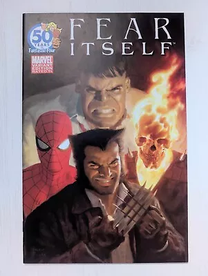Buy Fear Itself #1 - Fantastic Four 50th Anniversary Variant Cover, 2011, Marvel • 6£