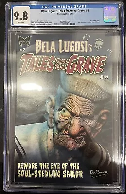 Buy Monsterverse Comics Bela Lugosi's TALES FROM THE GRAVE #2 2012 Popeye CGC 9.8 • 199.99£